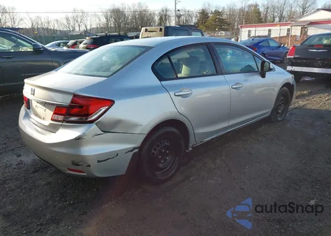 2013 Honda Civic Lx из США, поврежденный, VIN 19XFB2F55DE034371
